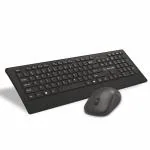 Lapcare Smartoo L999 Wireless Keyboard and Mouse Combo with Auto Sleep (Black)