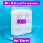 YOUNICK Baby Pants Diaper XXL | Extra Extra Large Size | 30 Pieces |size XXL