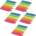 Champcool Sticky Notes | Mini Text Highlighter Strips | Note for Colourful Bright Removable Stick It Flags - Pack of 5 Pads (625 Sheets) 125 Sheets Regular, 5 Colors (muticolour)