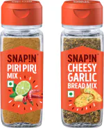 Snapin Piri Piri Mix and Cheesy Garlic Bread Mix (50g+50g)