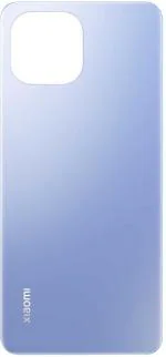 FRIENDZZWORLD Jazz Blue Glass Back Panel For Xiaomi Mi 11 Lite