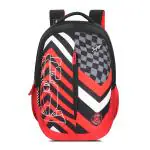 SKYBAGS KLAN PRO 04 SCHOOL BACKPACK RED BLACK