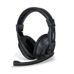 FINGERS S10 Wired Headphone On-Ear with Built-in Mic - Rich Black