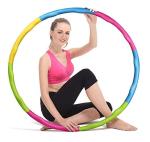 ASS ANAND SPORTS Plastic Hula Hoop, Exercise Ring for Fitness with 30 inch Diameter for Boys, Girls, Kids and Adults (Multicolor)