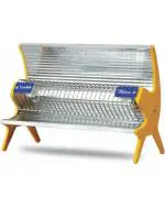 Lazer Blaze 1000W Radiant Room Heater, Yellow