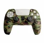DKD Colorful Protective Silicone Skin Cover for PS5 Controller (Military Green)