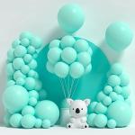 SPECIALYOU.IN Pack of 50 Mint Green Balloon12 Inch Latex Balloons with Shiny Surface for Birthday, Anniversary, Wedding, Baby Shower Party Decoration In Combo (Mint Green)