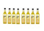 AROGA FOODS Cold Pressed Groundnut Oil | Lakdi ghana Mungfali Ka Tel | Cold Pressed Peanut Oil- 1 Liter (Pack of 8)