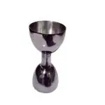 Anything & Everything Stainless Steel Premium Peg Measurer Jigger Cup 30/60 ml, Alcohol Whisky Wine Cocktail Shot Glass Drink Measurement Perfect for Home Bar Double Side Tool (Gun Metal)
