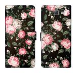 HANIRY FLIP COVER FOR Samsung J5 flip cover | SM-J500F flip cover | Black Rose