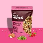 RiteBite Max Protein Nuts & Seeds Granola, 10g Protein Rich Breakfast Cereals, 5g Fiber Pouch (500g)