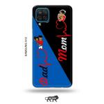 Tweakymod Printed Mom Dad Back Cover For Samsung A12