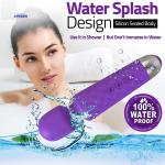 APPGEN Personal Powerful Vibrate Wand Massager with 20 Magic Vibration Modes, Quiet, Waterproof, Handheld, Cordless for Neck Shoulder Back Body Massage, Sports Recovery & Muscle