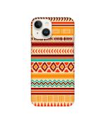 Casotec Marathi Rangoli Art Design 3D Printed Hard Back Case Cover for Apple iPhone 14