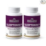 NeuroNutrition SLEEPTONIN-P Melatonin 3mg, Sleeping pills, Sleeping tablets Fast & Wake Up Regenerated, (Developed Formula by Oxford University Sleep Medicine Expert) (Pack of 2 with 60 Tablets)