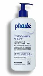 Phade Stretch Mark Cream for Pregnancy, Scar Removal Cream with CICA I Stretch Mark Removal Cream Enriched With Shea Butter| | Scar Cream 200ml