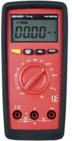 Rishabh Instruments iYOUNG Digital Multimeter (Red and Black)