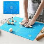 pxbq Silicone Pastry Mat for Pastry Rolling with Measurements Thick Non Stick