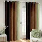 Mahi Textiles Premium Curtains Door||7feet||Pack of 2 Curtains.