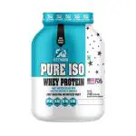 SQ FITNESS | 2KG PURE ISO WHEY PROTEIN | Chocolate Flavour | Protein 27.2G | Bcaa 5.4G | Eaa 21.4G | Glutamine 5.5G