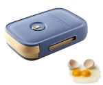 Skofri Blue, Yellow Plastic Drawer Type Egg Storage Box
