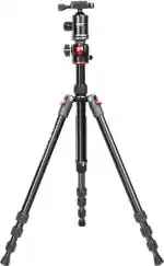 DIGITEK DTR 520 BH Professional Aluminum Tripod Cum Monopod | With Swivel Pan Head, Dv video Camcorder | Maximum Operating Height: 4.95 Feet | Maximum Load Upto: 7kgs (Black) (DTR 520 BH) Tripod (Black, Supports Up to 7000 g)