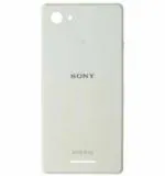 Imbi White Plastic Back Panel For Sony Xperia E3 Dual