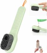 Jay Gatrad Seller Multifunctional Liquid Shoe Cleaning Brush with Soap Dispenser, Shoe Laundry Brush Scrub Brushes for Cleaning