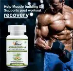 VLTAVA Ashwagandha Extract (500 mg),Improves Muscles Strength, Energy and Immunity Booster,60 Ashwagandha Capsules