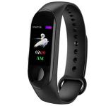 Melbon Smart Band M3 Fitness Band, Black, Water Resistant
