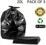 ALXIND Large 20 L Garbage Bag (3Bag ) Large 20 L Garbage Bag (60Bag )