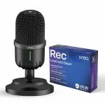 Kreo Rec Condenser Microphone mic for YouTube Condenser mic for Podcast Recording mic for Youtubers Video Recording USB Condenser mic for Professional Recording Audio Microphone