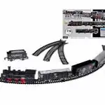 Ktrs Enterprise Rail King Train Track Classic Train Classical Train Light & Sound Railway Battery Operated Train Toy Set