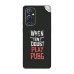 GADGETSWRAP Printed Vinyl Skin Sticker for Oneplus 9 Pro - play-pubg