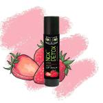 NOX DETOX Strawberry Vegan Lip Balm | Made with Candelilla Wax | Soft | Very Quick Hydration | Nourished | Long lasting | 100% Vegan | Gender Neutral | 4.5 gm | Re-hydrates Dry and Flaky lips