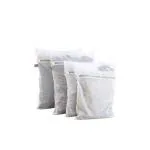 INKULTURE Mesh Laundry Clothes Washing Bag for Washing Machine Combo of 02 Medium and 02 Large(04 Bag)