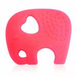 Aditi Toys Soft Silicone Teether for 6 to 12 Months, Non Toxic BPA Free Teething Toy for Babies with Textured Surface for Soothing Gums, 100% Food Grade Elephant Shape Teether for Babies.
