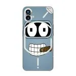 GADGETSWRAP Printed Vinyl Skin Sticker for Nothing 1 - futurama bender cigar