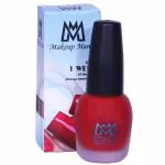 Makeup Mania Velvet Matte Nail Polish 12 ml (Shade # 103) Exotic Red ()