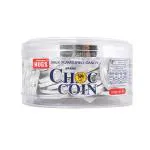 Hugs Choc Coin - White Chocolate Silver Coins (75 pcs in The jar)