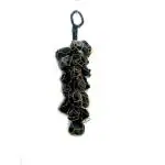 Astroghar Black Natural Tourmaline Crystal Rough Tumble Chunks Hanging For Vastu Correction For Protection from Negative Energy And Evil Eyes