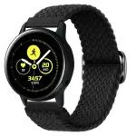 XANES Nylon Black Smart Bands Strap for Tic Watch E3 Adjustable Buckle, Stretchy