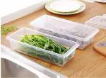 DDecora Plastic Grocery Container - 1500 ml (Pack of 6, Clear)