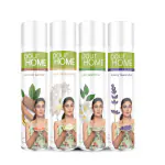 POUR HOME Sacred Sandal, Rajni Gandha, Jasmine & Lavender Room Freshener (220 ml x 4)