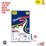 Chuchumama Baby Diaper Pants Large (L) Size - 50 count - With Bubble Bed Technology for Comfort