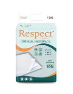 ROB-D Respect Adult Premium Underpads - Pack Of 1 (10 Sheets)