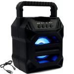 TULUA LZ-3102 Trolley Wireless Led Disco Light subwoofer sound system with DJ light 10 W Bluetooth Speaker (Black, Stereo Channel)