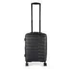 it luggage- Incision-16-2664A-08 Small-55 cms | ABS| Hardsided- Expandable- Fashion Luggage | Cabin Trolley | 8 Wheel |Black with TSA Lock