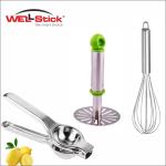 WELLNESS Premium Whisk, Lemon Squeezer and Masher (set of 3)
