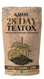 Kayos 28 Day Teatox with Garcinia Cambogia and Oolong Tea, 100 G